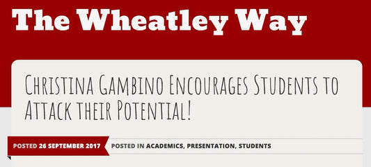 Encouraging Students to Attack their Potential